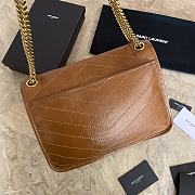 YSL NIki bag in Brown 28cm medium - 6