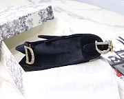 Dior Saddle Suede Black - 2