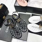 Chanel sandals Black  - 2