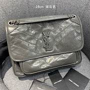 YSL NIKI Bag Dark Grey 28cm  - 1