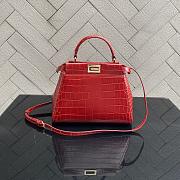 Fendi peekaboo mini red - 1