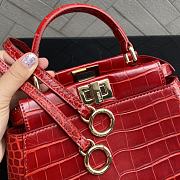 Fendi peekaboo mini red - 2