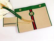 Gucci Rajah Large Tote Green  - 2