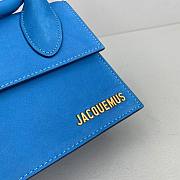 Jacquemus Le Chiquito Noeud Handbag blue 18cm - 2