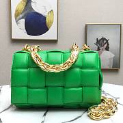 Bottega Veneta The Chain Cassette Green Bag - 1