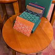 Goyard card holder wallet orange - 2