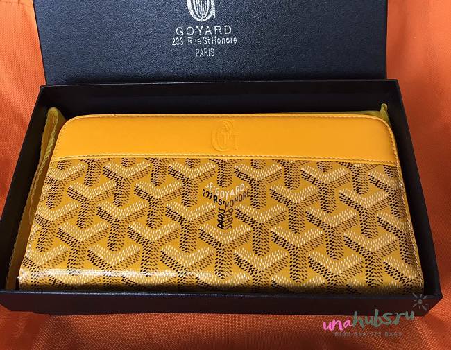 Goyard long zipped wallet 01 - 1