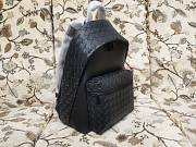 Bottega Veneta black leather backpack - 5