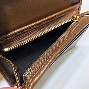 Gucci 1955 Horsebit GG Supreme Wallet With Chain - 5