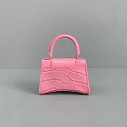 Balenciaga Hourglass Mini Pink Bag - 6