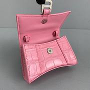 Balenciaga Hourglass Mini Pink Bag - 3