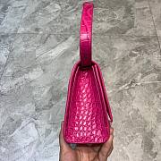 Balenciaga hourglass shoulder bag in pink - 5