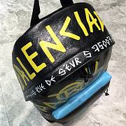 Balenciaga graffiti backpack 03 - 2