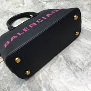 Balenciaga Ville Top Handle Bag Black/Pink - 5