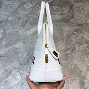 Balenciaga Ville Top Handle Mini Bag White/ Black - 5