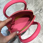 Balenciaga Ville Top Handle Mini Bag Pink/ Black - 2