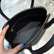 Balenciaga Ville Top Handle Mini Bag Black/ Yellow - 6