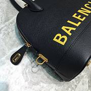 Balenciaga Ville Top Handle Mini Bag Black/ Yellow - 3