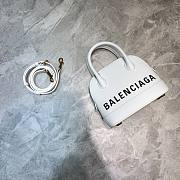 Balenciaga Ville Top Handle Mini Bag Black/ White - 1