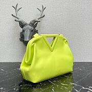 Bottega Veneta top handle bag in yellow - 2