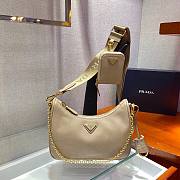 Prada Re-Edition 2005 Saffiano beige leather bag 1BH204 - 1