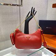 Prada Re-Edition 2005 Saffiano red leather bag 1BH204 - 4