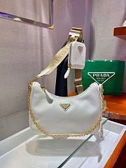 Prada Re-Edition 2005 Saffiano white leather bag 1BH204 - 1