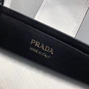 Prada White Leather Tote Bag 1bg148 - 5