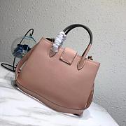 Prada Beige Leather Tote Bag 1bg148 - 3