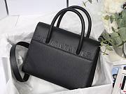 Dior Medium St Honoré Tote Bag in Black M9321 - 4