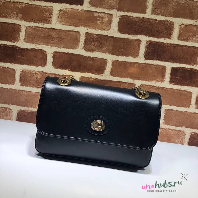 Gucci Marina Small Leather Black 576423 - 1