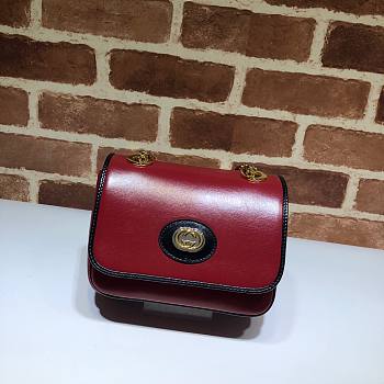 Gucci Marina Mini  Red Leather 576423