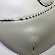 Gucci Arli Medium Calfskin Leather White Bag  - 6