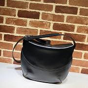 Gucci Arli Medium Calfskin Leather Black Bag - 4