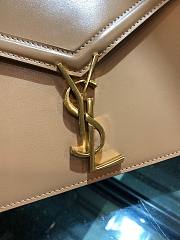 YSL Cassandra Monogram Bag in Box leather beige - 4