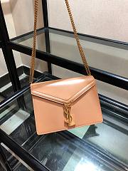 YSL Cassandra Monogram Bag in Box leather beige - 6