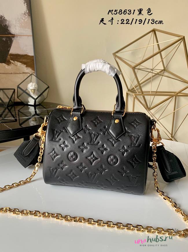 Louis Vuitton Speedy Bandouliere 22 M58631  - 1