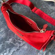 Prada Re-Edition 2005 Nylon Bag Red 1BH204 - 4