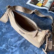 Prada Re-Edition 2005 Nylon Bag Beige 1BH204 - 5