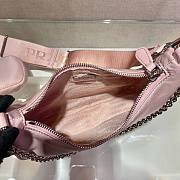  Prada Re-Edition 2005 Nylon Bag Pink 1BH204 - 2