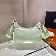 Prada Re-Edition 2005 Nylon Bag Green 1BH204 - 4