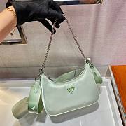 Prada Re-Edition 2005 Nylon Bag Green 1BH204 - 3