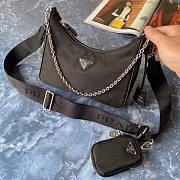 Prada Re-Edition 2005 Nylon Bag Black 1BH204 - 1