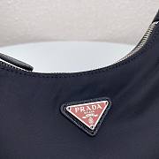 Prada Re-Edition 2005 Nylon Bag Black -Red 1BH204 - 5