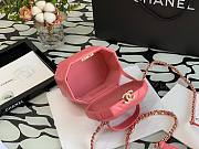 Chanel Lambskin Small Vanity Case AS2630 Pink  - 2