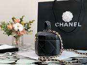 Chanel Lambskin Small Vanity Case AS2630 Black - 2