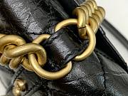 Chanel FlapBag Black Leather AS2696 - 3