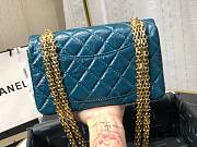 Chanel Quilted Calfskin Small 2.55 A37586 Blue - 4