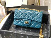 Chanel Quilted Calfskin Small 2.55 A37586 Blue - 3