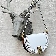 Fendi Moonlight crossbody bag in white - 6